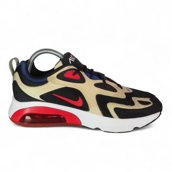 Nike Air Max 200 'Team Gold University Red' Sneakers AQ2568-700 Men's 8.5 - Picture 7 of 11